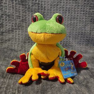 GANZ Webkinz Tree Frog Plush NWT/Unused Sealed Code